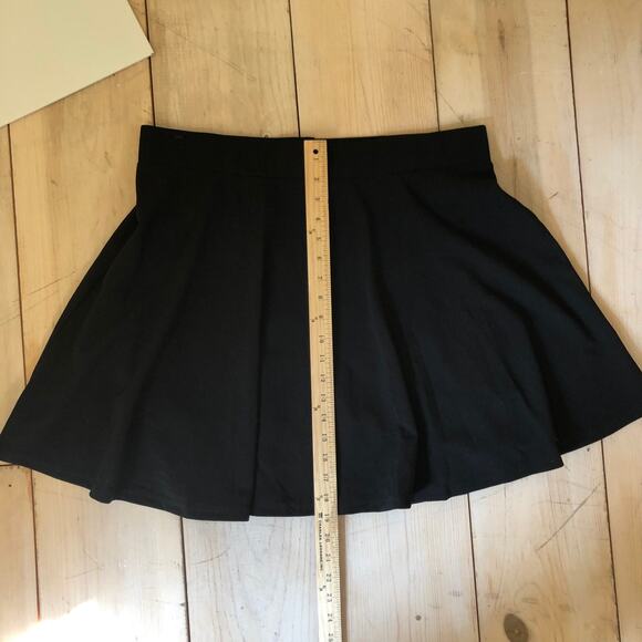 Hanna Nikole NWT Women's Black Skort Stretch Activewear Size 18W - Picture 6 of 9